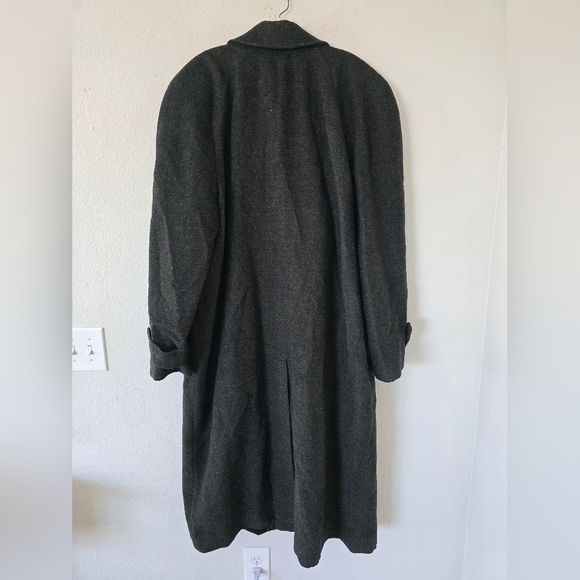 Peruvian Connection Overcoat Long Jacket Men 48 Alpaca Lambswool Heavy Old Money - Picture 13 of 15